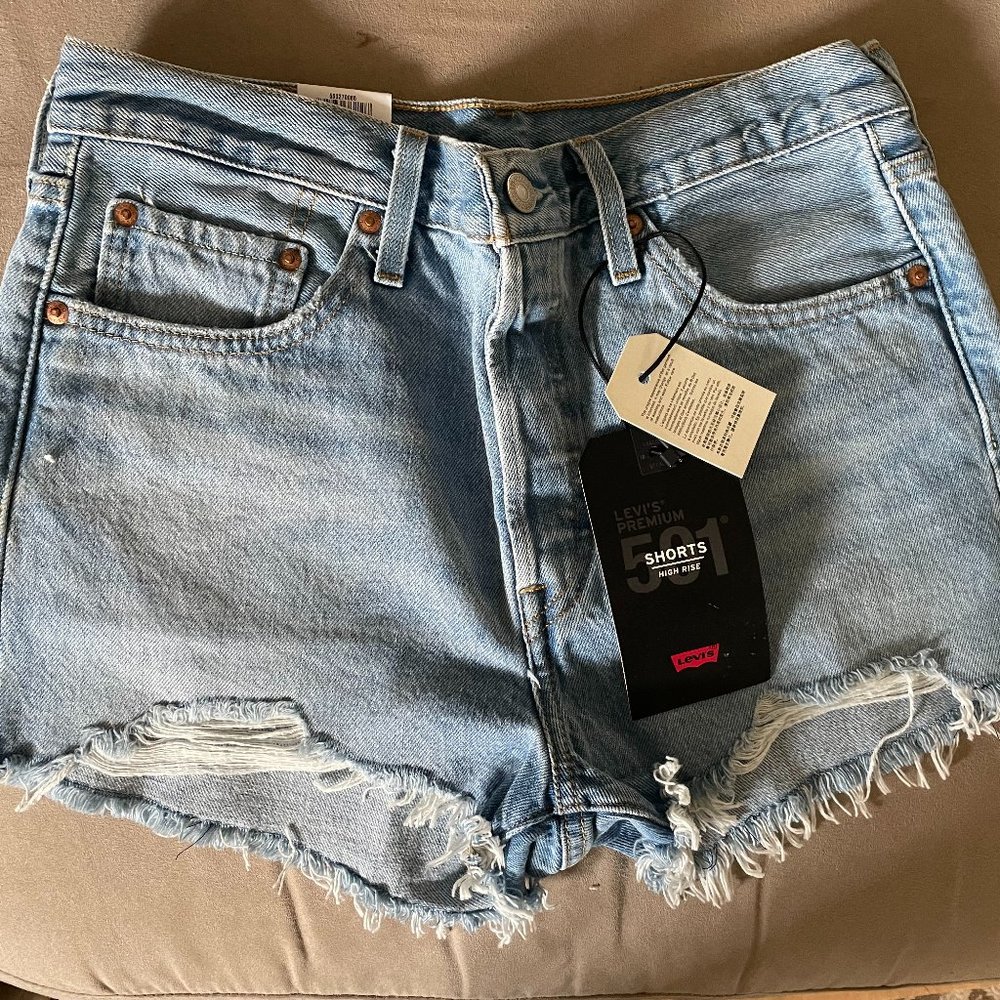Levi Strauss 501 High Rise Shorts
